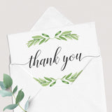 Greenery Party Supplies Printables