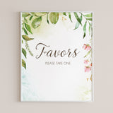 Spring party favors sign and decorations by LittleSizzle