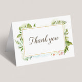 Printable Thank You Tags, Cards and Gift Log