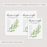 Complete DIY Baby Shower Bundle Greenery