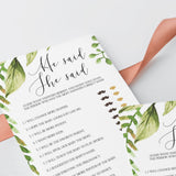 Coed baby shower games instant downloadable files by LittleSizzle