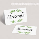 Instant download food labels for neutral shower by LittleSizzle