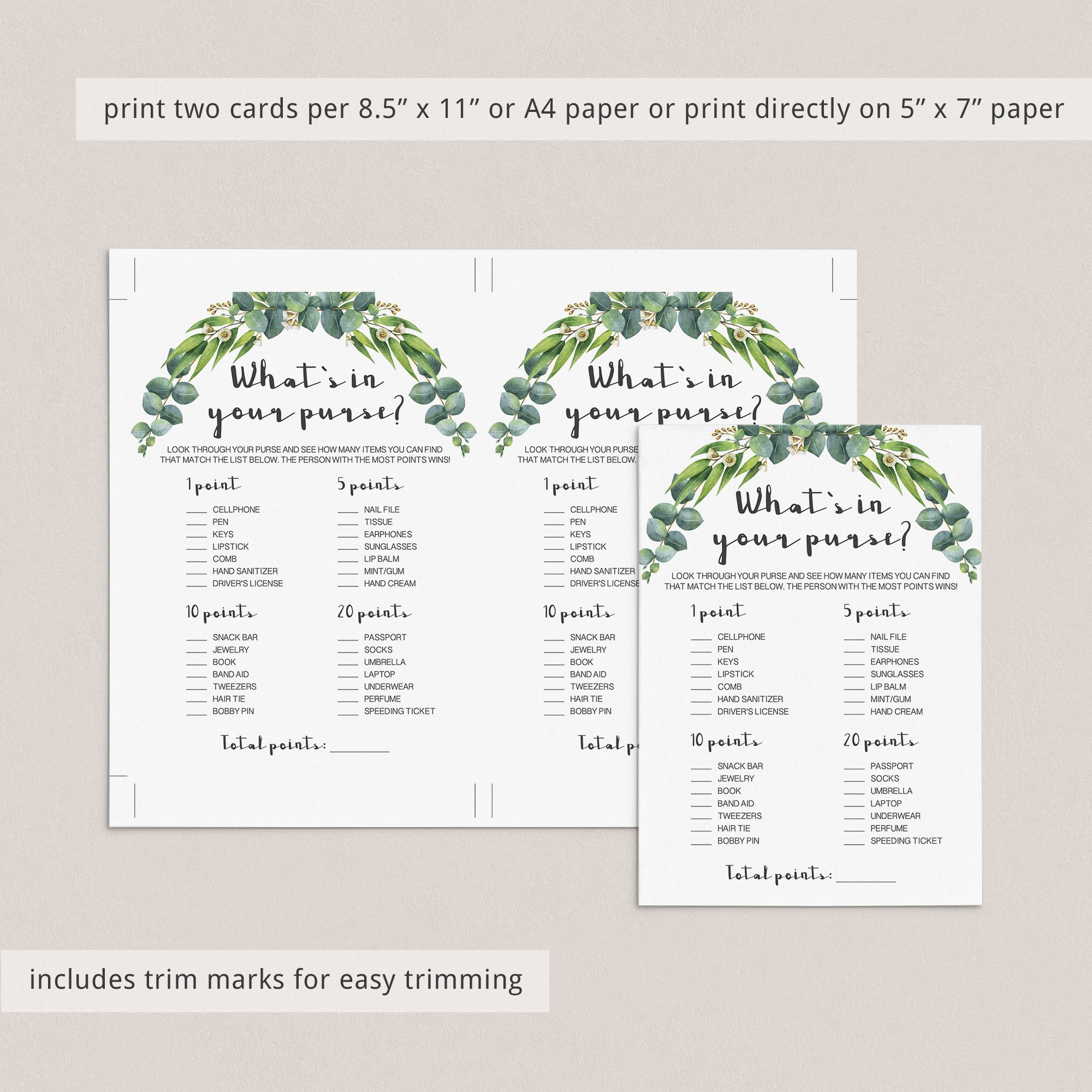 watercolor eucalyptus wreath bridal shower decorations