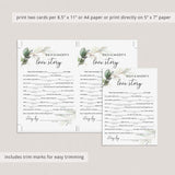 editable mad libs template for wedding activities