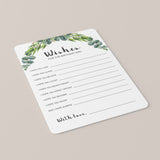 Greenery Birthday Wishes Cards For Her Printable
