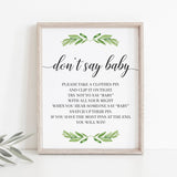 Greenery baby shower ideas by LittleSizzle