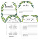 Botanical Birthday Party Activities For Her Printable by LittleSizzle