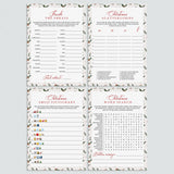 Fun Christmas Games Bundle Instant Download by LittleSizzle