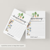 Housewarming Emoji Pictionary with Answers Printable