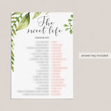 Candy bar match up answer key by LittleSizzle