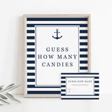 Nautical guessing game printable by LittleSizzle