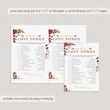 8 Falling In Love Wedding Shower Games & Activities Printable