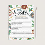 Ugly Sweater Game Guess The Christmas Carol with Answers by LittleSizzle