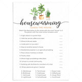 Fun Housewarming Party Game Guess The House by LittleSizzle