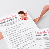 Romantic Movie Valentine's Day Game