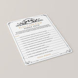 Halloween Feud Questions and Answers Printable