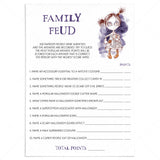 Halloween Party Game Family Feud Printable by LittleSizzle