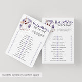 Spooky Halloween Party Game This or That Printable