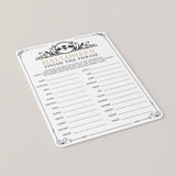 Vintage Halloween Party Game Finish The Phrase Printable