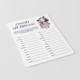 Creepy Halloween Game Printable Finish My Phrase