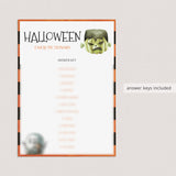 8 Halloween Games for Family To Print At Home