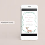 Rustic chic baby party invite by LittleSizzle