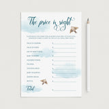 Instant download baby party games blue PDF by LittleSizzle