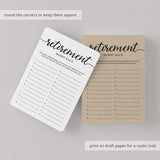 Calligraphy Retirement Games Bundle Printable