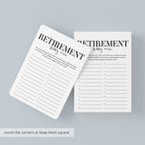 Retirement Party Games for Him Printable