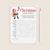 Printable Christmas Party Activity Word Search by LittleSizzle