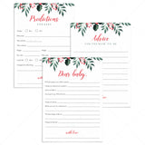 Christmas Theme Baby Shower Games Bundle Printable by LittleSizzle