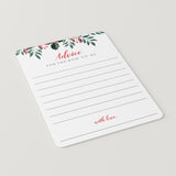 Christmas Theme Baby Shower Games Bundle Printable