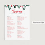 Holiday Family Feud Game Printable