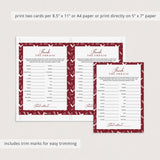 Christmas Finish The Phrase Game Printable
