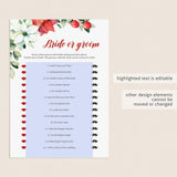 Christmas Bridal Shower Games Bundle Download