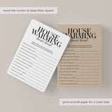 Printable Housewarming Hunt Game
