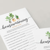 First Homeowners Living Together Housewarming Party Game Bundle