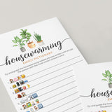 Housewarming Emoji Pictionary with Answers Printable
