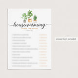 Housewarming Party Games Bundle Printable