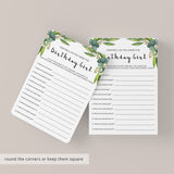 How Well You Know The Birthday Girl Printable
