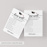 Who Knows The Graduate Best Game Printable