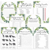 Gender Neutral Baby Shower Game Pack Instant Download by LittleSizzle