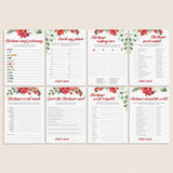 Huge Holiday Party Games Bundle Red And Green by LittleSizzle