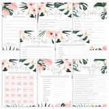 8 Tropical Baby Shower Games Printable by LittleSizzle