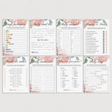 Fun Baby Shower Games Bundle XL Instant Download by LittleSizzle