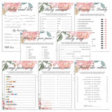 Fun Baby Shower Games Bundle XL Instant Download by LittleSizzle