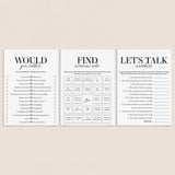 Printable Icebreakers & Party Starters by LittleSizzle