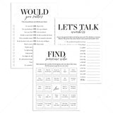Printable Icebreakers & Party Starters by LittleSizzle