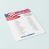 Patriotic Independence Day Capital Matching Game