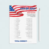 Fourth of July Game For Family Name The State by LittleSizzle